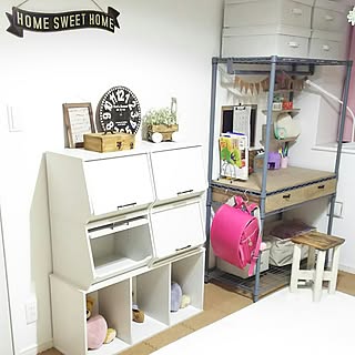 スチールラック キャンドゥのインテリア実例 Roomclip ルームクリップ スチールラック キャンドゥのインテリア実例 Roomclip ルームクリップ