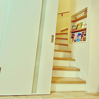 リビングイン階段 寒さ対策のインテリア実例 Roomclip ルームクリップ