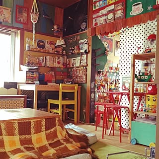 レトロ アメキャラのインテリア実例 Roomclip ルームクリップ