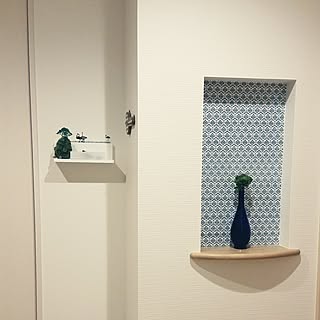 玄関/入り口/玄関ニッチ/Daiso/デコールマステ/セリア...などのインテリア実例 - 2017-06-10 00:16:15