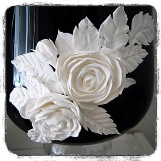 レリーフ 乾いた後からもハサミが入れられる賢い粘土のおしゃれなアレンジ 飾り方のインテリア実例 Roomclip ルームクリップ