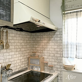 キッチン/after/ニトリ/キッチン収納/ニトリ 2017 キッチン収納モニターのインテリア実例 - 2017-11-29 18:28:44