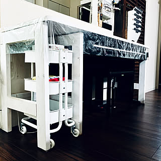 Diy 電子ピアノの机のインテリア 手作りの実例 Roomclip ルームクリップ