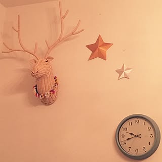 壁/天井/賃貸/賃貸でも諦めない!/海外インテリアに憧れる/手作り...などのインテリア実例 - 2015-04-01 07:27:06