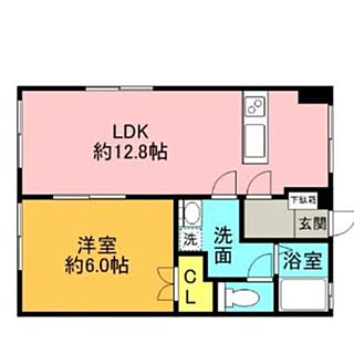 間取り図 1ldkのインテリア レイアウト実例 Roomclip ルームクリップ