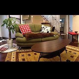 ベンチ/ルームシューズ/IKEA/ラグ/階段...などのインテリア実例 - 2015-03-04 17:12:49