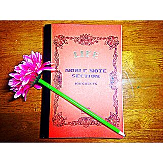 机/flower/notebook/LIFE/文房具...などのインテリア実例 - 2015-04-26 15:42:05