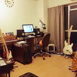 音楽部屋のインテリア実例 Roomclip ルームクリップ 音楽部屋のインテリア実例 Roomclip ルームクリップ
