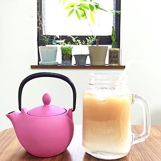キッチン/南部鉄器/中古住宅/関西好きやねん会/観葉植物...などのインテリア実例 - 2015-07-14 17:02:57
