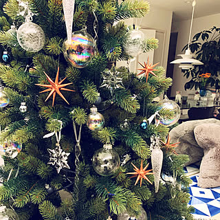 スワロフスキー クリスマスオーナメントのインテリア実例 Roomclip ルームクリップ