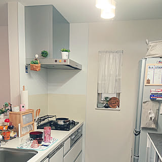 キッチン/2人暮らし/白い壁のお家/建売でも諦めない/建売り住宅をおしゃれにしたい...などのインテリア実例 - 2019-09-17 11:08:55