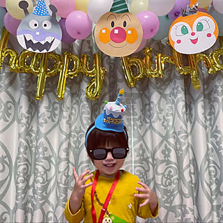 アンパンマン 誕生日飾り付けのおしゃれなアレンジ 飾り方のインテリア実例 Roomclip ルームクリップ