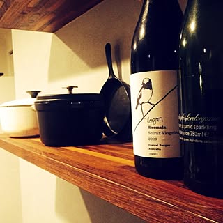 キッチン/ストウブ鍋/ルクルーゼ鍋/セルフペイント/ルクルーゼのインテリア実例 - 2014-11-08 20:41:59