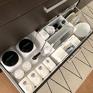 無印良品/詰替容器/詰替ボトル/mon・o・tone/引き出しの中...などのインテリア実例 - 2019-08-25 15:46:50