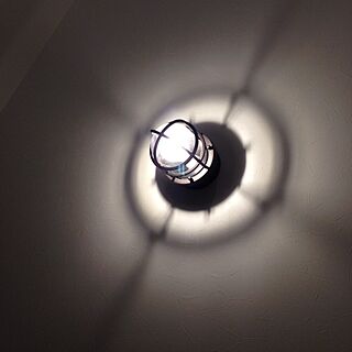 壁/天井/照明/モノトーン/階段途中/階段照明のインテリア実例 - 2013-12-21 22:15:27