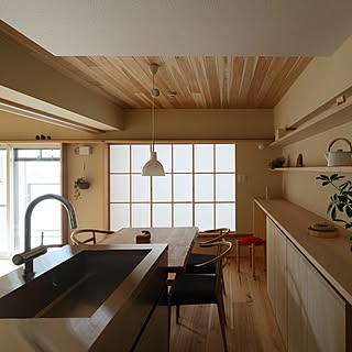 キッチン/シーエッチ建築工房/ルイスポールセン/無垢/マンションリノベーション...などのインテリア実例 - 2016-10-24 20:58:20