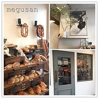 壁/天井/パン好き/体調不良でした。/近所のパン屋さん/コメントスルーで大丈夫です♡/カメラマークが出たので...などのインテリア実例 - 2017-07-27 09:11:35