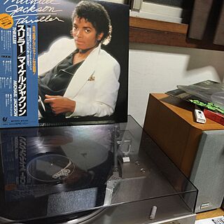 Thriller/Michael Jackson/レコード収納/レコードのインテリア実例 - 2016-12-20 15:24:15