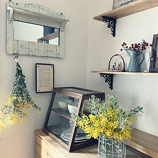 ミモザ/RCの出会いに感謝♡/リビング/いつもありがとうございます♡/コメントスルーして下さい*˙︶˙*)ﾉ"...などのインテリア実例 - 2020-02-24 11:21:40