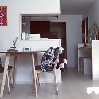 部屋全体/1LDK/一人暮らし/北欧/クッションカバー...などのインテリア実例 - 2017-10-28 22:53:44