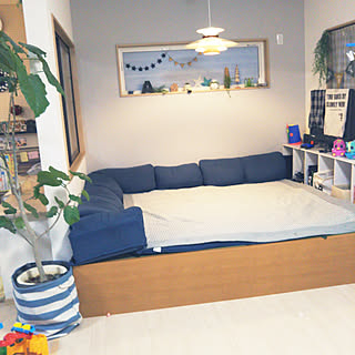 部屋全体/いいねと、フォローの押し逃げすみません!/ふたごとおちびのいる暮らし/増築完了/庶民的な家...などのインテリア実例 - 2019-01-26 17:11:34