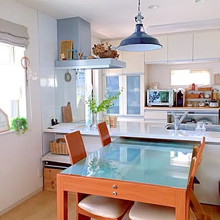 キッチン/ダイニング/ナチュラル/ホワイトインテリア/ナチュラルインテリア...などのインテリア実例 - 2017-06-03 16:33:31