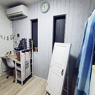 机/小さいお家/ブルーの壁/LIXIL/セリア...などのインテリア実例 - 2019-09-20 23:38:45