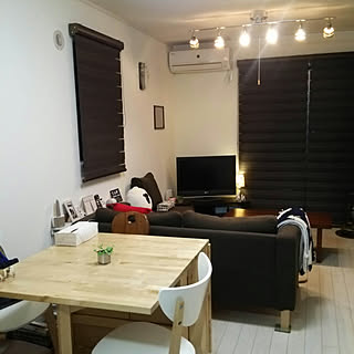 細長いldkのインテリア実例 Roomclip ルームクリップ