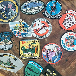 ミリタリー ワッペンのインテリア実例 Roomclip ルームクリップ