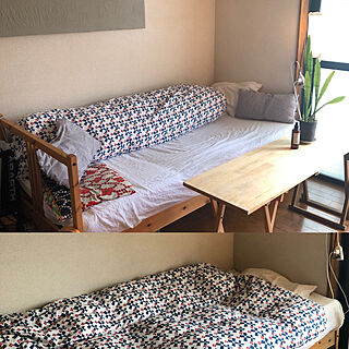 ベッドをソファにのインテリア実例 Roomclip ルームクリップ