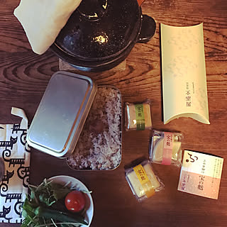 机/麻ガーゼふきん/麻のふきん/アルミのお弁当箱/ホクセイアルミ弁当箱...などのインテリア実例 - 2018-04-26 07:00:47