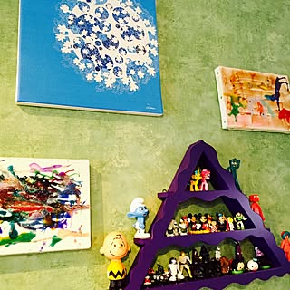 壁 天井 木梨憲武展のインテリア実例 Roomclip ルームクリップ