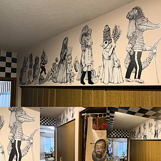 アート ヒグチユウコのおしゃれなアレンジ 飾り方のインテリア実例 Roomclip ルームクリップ