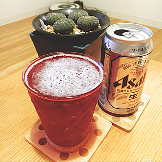 リビング/アサヒスーパードライ/ビール/家飲み/ムラーノ島...などのインテリア実例 - 2018-02-22 22:50:50