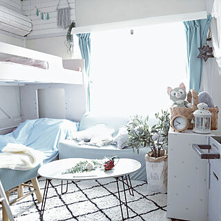 賃貸 2段ベッドのおしゃれなアレンジ・飾り方のインテリア実例 ｜ RoomClip（ルームクリップ）