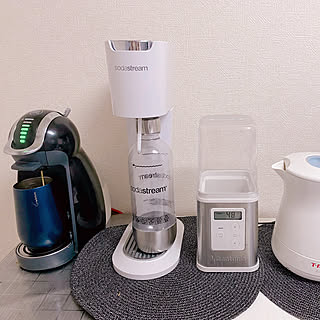 テレワーク/在宅ワーク/毎日カフェ風/ティファールのケトル/soda stream...などのインテリア実例 - 2020-02-19 11:59:26