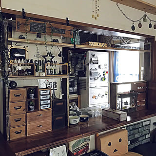 部屋全体/イベント/アジャスター金具/オイルステイン/ヴィンテージワックス...などのインテリア実例 - 2018-10-21 11:21:58