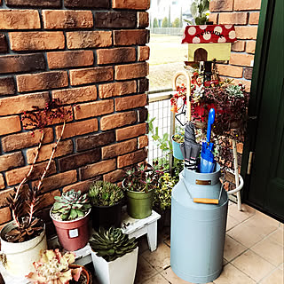 傘立て レンガのインテリア実例 Roomclip ルームクリップ