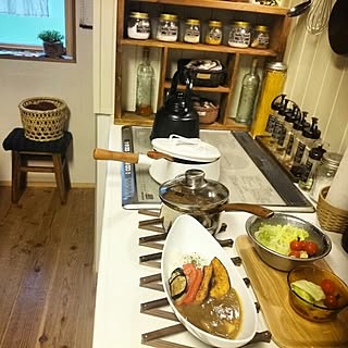 キッチン/素敵便♡/Lateちゃんありがとう♡/Lateちゃんからの鍋敷き/ほんとにありがとう❗...などのインテリア実例 - 2015-06-30 18:05:20