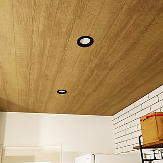 壁/天井/木目調壁紙/クロス/インダストリアルのインテリア実例 - 2019-01-27 16:38:03