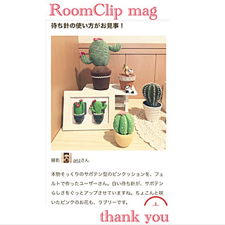 サボテンピンクッションのインテリア実例 Roomclip ルームクリップ