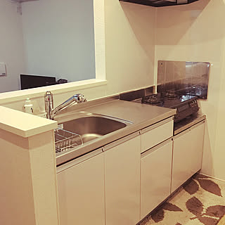 キッチン/ガスコンロ/カウンターキッチン/シンプル/大東建託...などのインテリア実例 - 2018-12-17 04:40:52