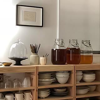 棚/オープン収納/収納/建売住宅/食器収納のインテリア実例 - 2018-10-13 10:04:48