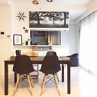 部屋全体/アートポスター/フェイクグリーン/マスキングテープ/mt CASA...などのインテリア実例 - 2017-04-07 08:35:59
