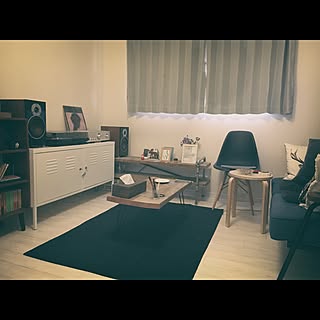 リビング/イームズ/サイドシェルチェア/IKEA/足場板...などのインテリア実例 - 2017-02-14 20:17:18