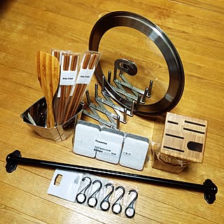 棚/棚ではないのです♡/キッチン小物/IKEA/やる気スイッチON!...などのインテリア実例 - 2015-09-06 23:46:18