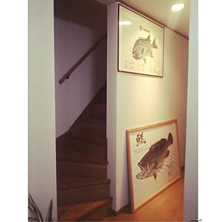 魚拓のインテリア実例 Roomclip ルームクリップ