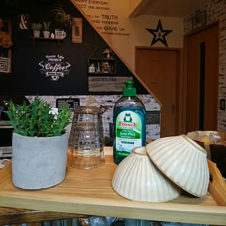 キッチン/ありがとう♡/RCの出会いに感謝♡/賃貸でも楽しく♪/カフェ風インテリアを目指して...などのインテリア実例 - 2018-06-20 00:02:29