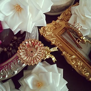 机/アンティーク/クラシカル/エレガント/雑貨...などのインテリア実例 - 2014-12-09 07:16:06