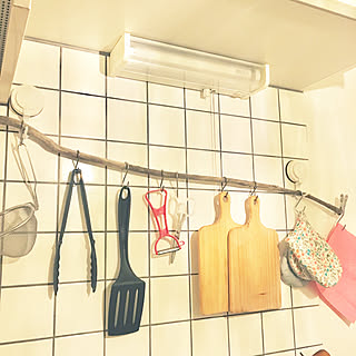 キッチンツールかけのインテリア実例 Roomclip ルームクリップ